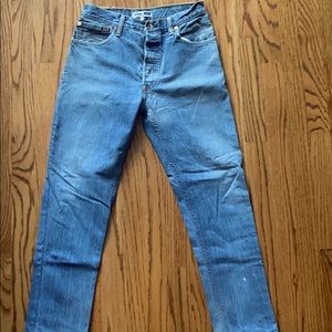 Redone Levis only wore once .